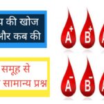 Rakt Samuh Ki Khoj Kisne Ki