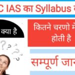 UPSC IAS syllabus in Hind 2022