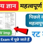 GK GS Questions For All Competitive Examinations