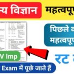 समान्य विज्ञान (Science) प्रैक्टिस सेट ( 64 ) 25+ महत्वपूर्ण प्रश्नो का Online Test
