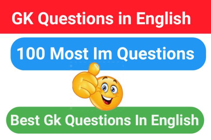 GK Questions in English With Answers
