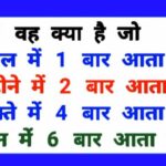 Intresting GK Question