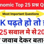 Economics Quiz In Hindi