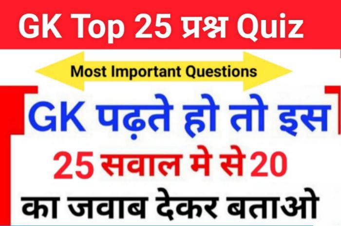 Top GK Questions
