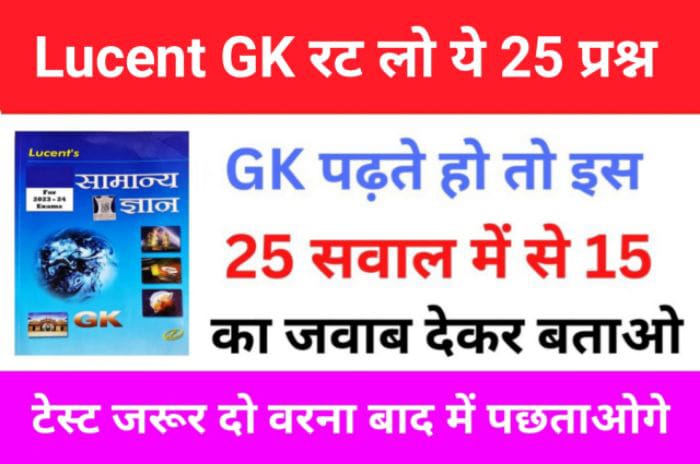 Lucent GK Questions