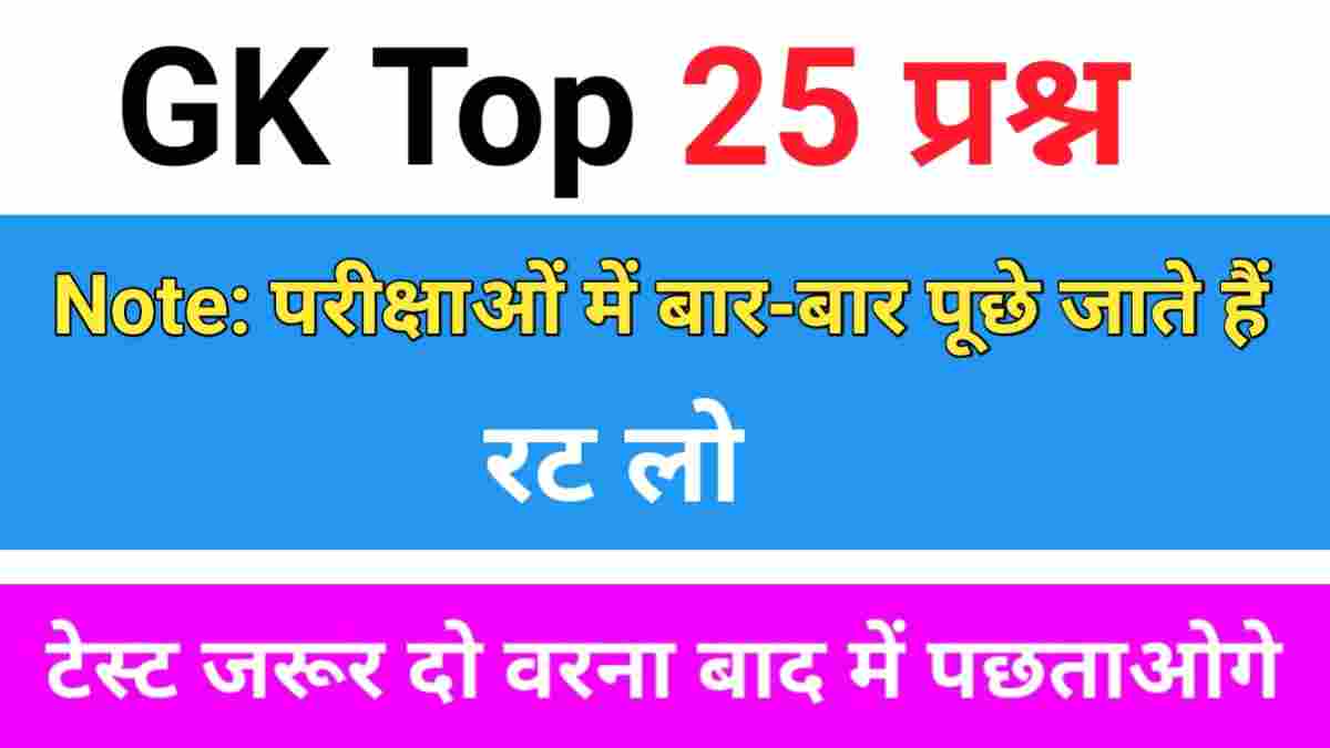 Top GK Questions