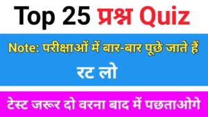 Top GK Questions