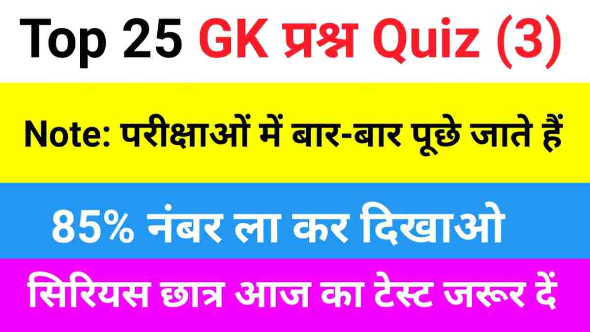 Most Important GK Questions Quiz