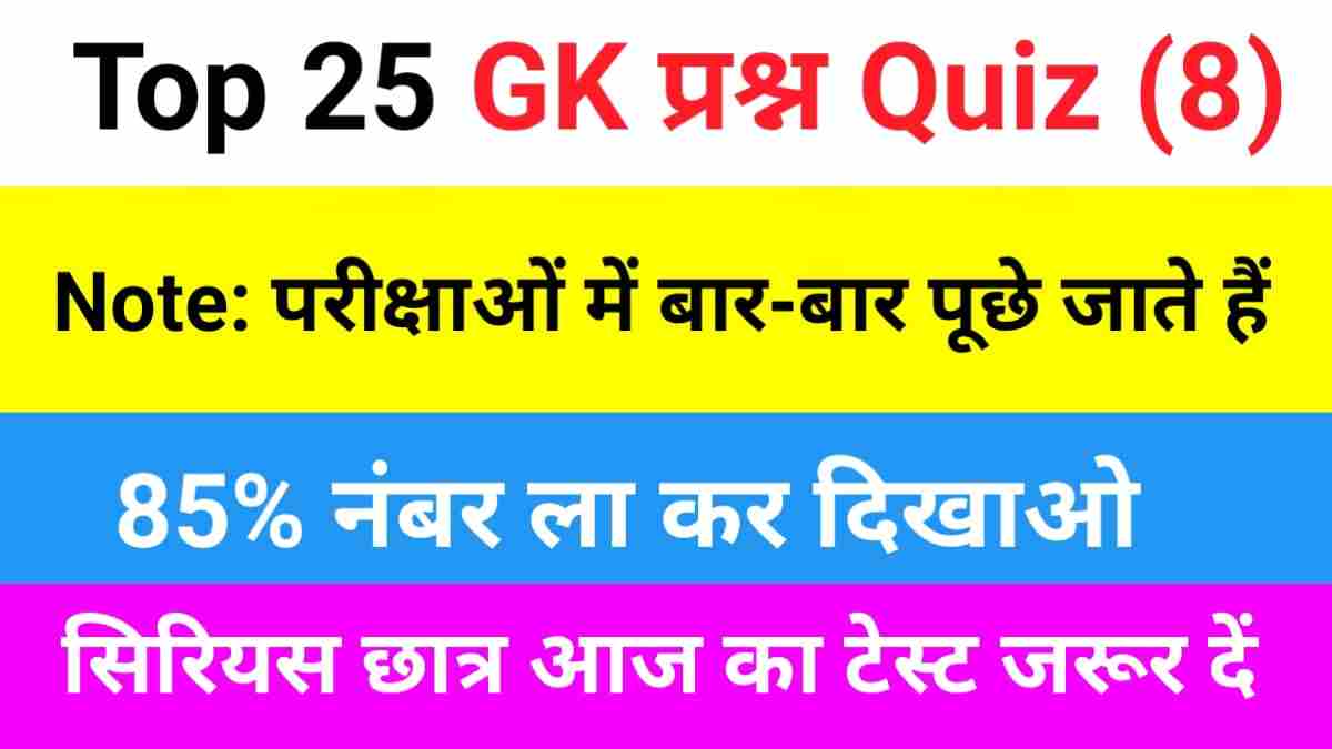 Most Important GK Questions Quiz