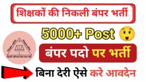 TGT Teacher Vacancy 2024