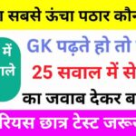 Top GK Questions