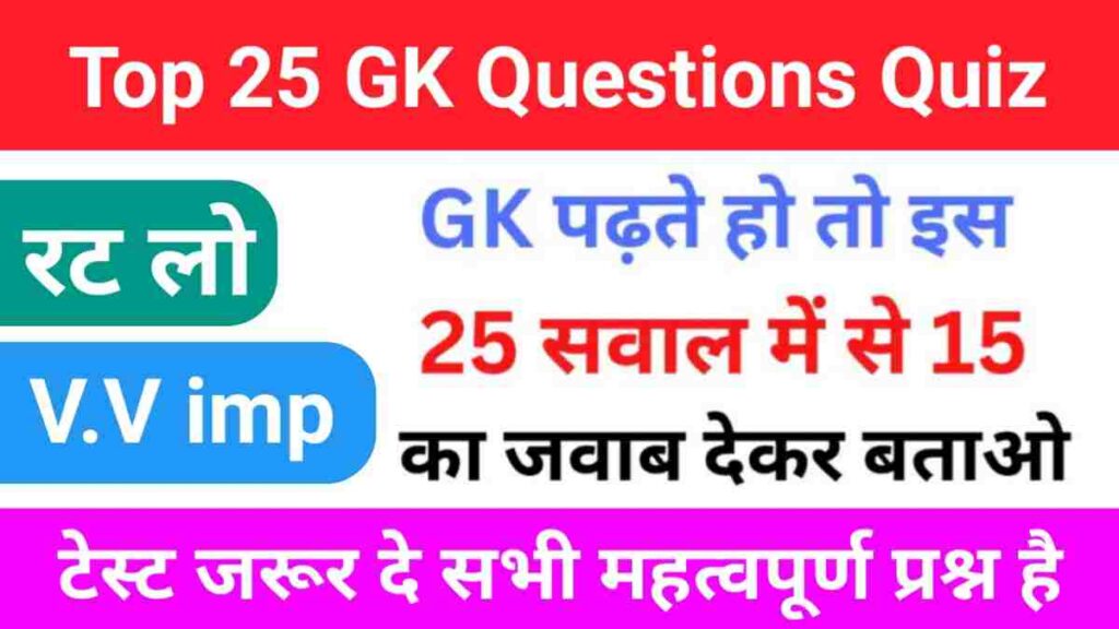 GK Questions