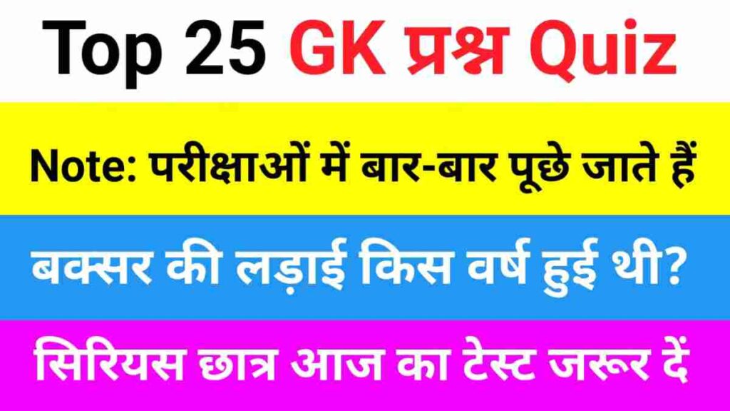 GK Questions