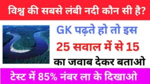 Most Important GK Questions