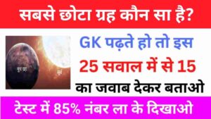 Most Important GK Questions