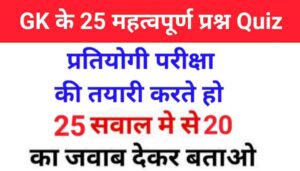 Most Important GK Questions