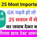 Most Important GK Questions