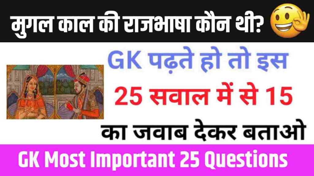 Most Important GK Questions