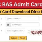 RPSC RAS Admit Card: RPSC RAS Exam Admit Card released, Check here