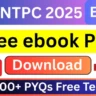 RRB NTPC Book PDF 2025