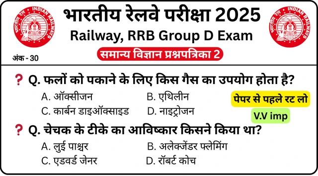 RRB Group D Exam Science Mock Test SET-2