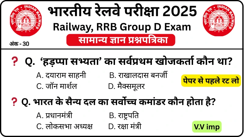 RRB Group D Previous Year Paper