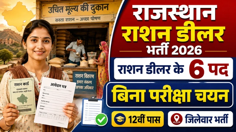 Rajasthan Ration Dealer Recruitment 2026