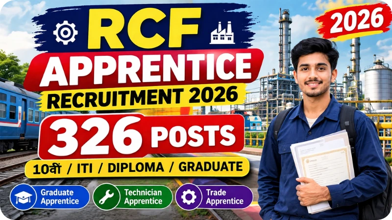 RCF Apprentice Recruitment 2026